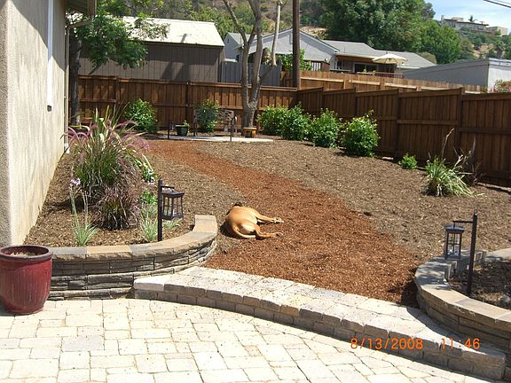patio area
