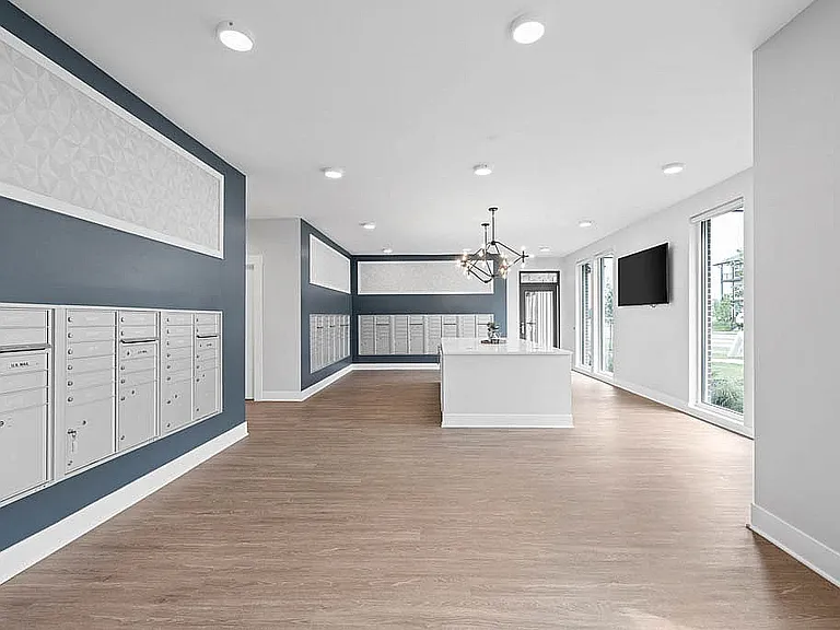 Elegant & Spacious Mailroom