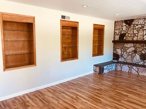 Shelving in Main Living Area.