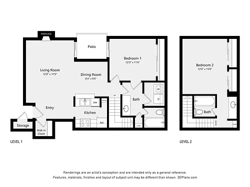 Floor plan B2