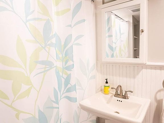 Brand new bathroom with tub