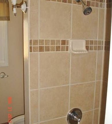 tile shower