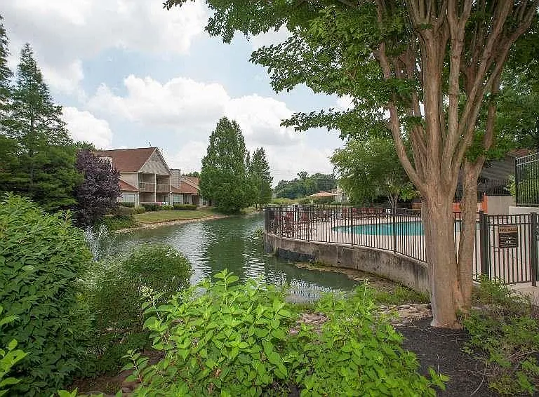 Beautiful Lake beside Swimming Pool