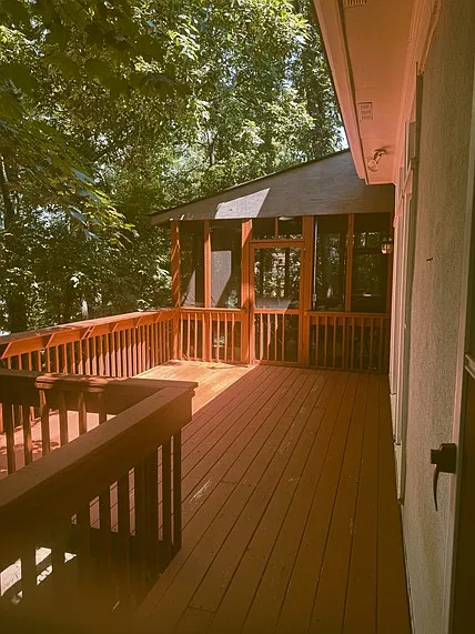 Open full length Porch