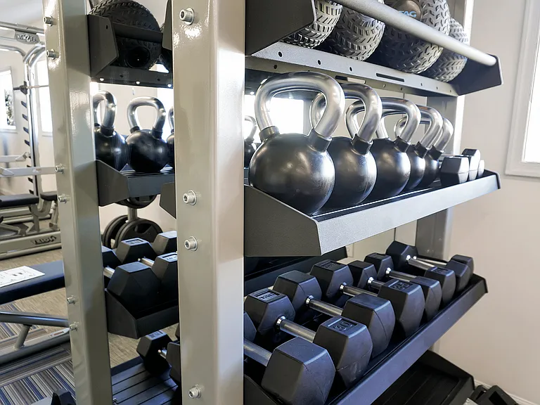 Stay fit in style with a fully-equipped fitness center at your doorstep.