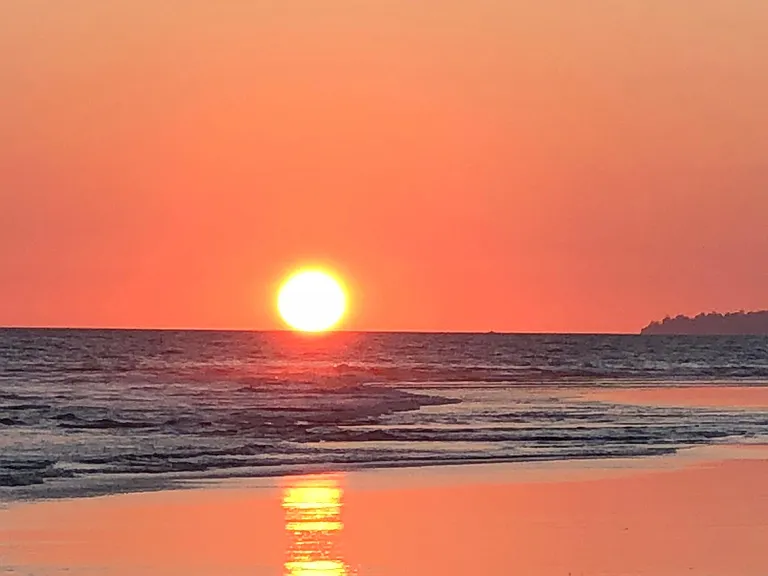Sunset at the beach