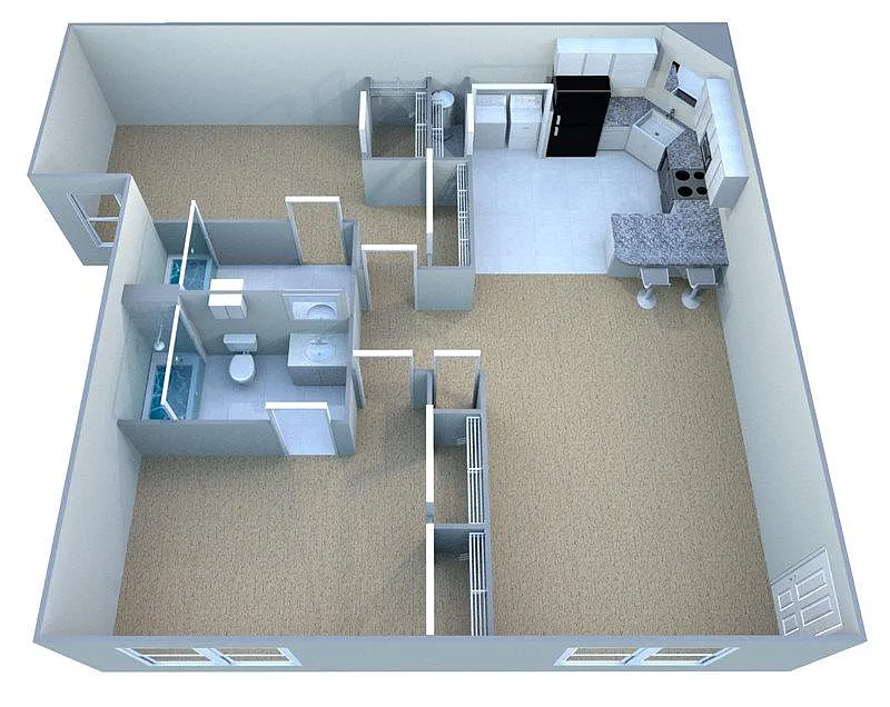 Floor plan Custom Deluxe