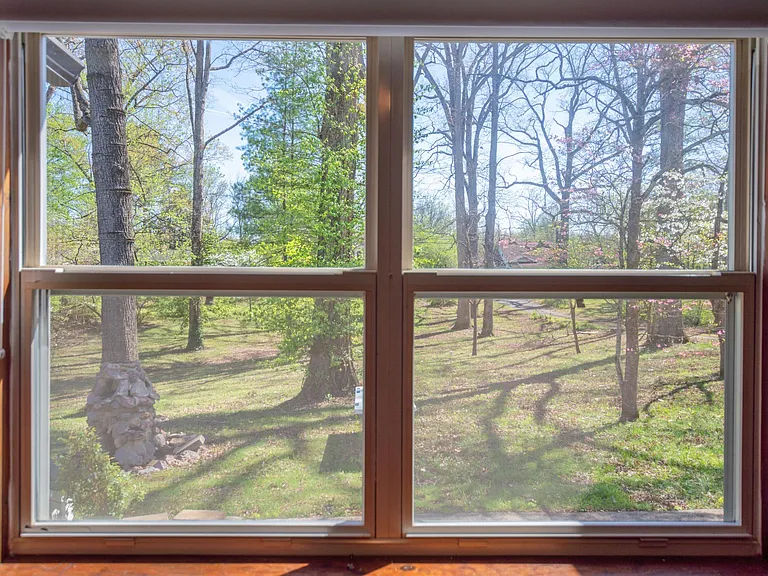 Scenic views from all windows, this one from Bedroom #2 sitting at your writing desk