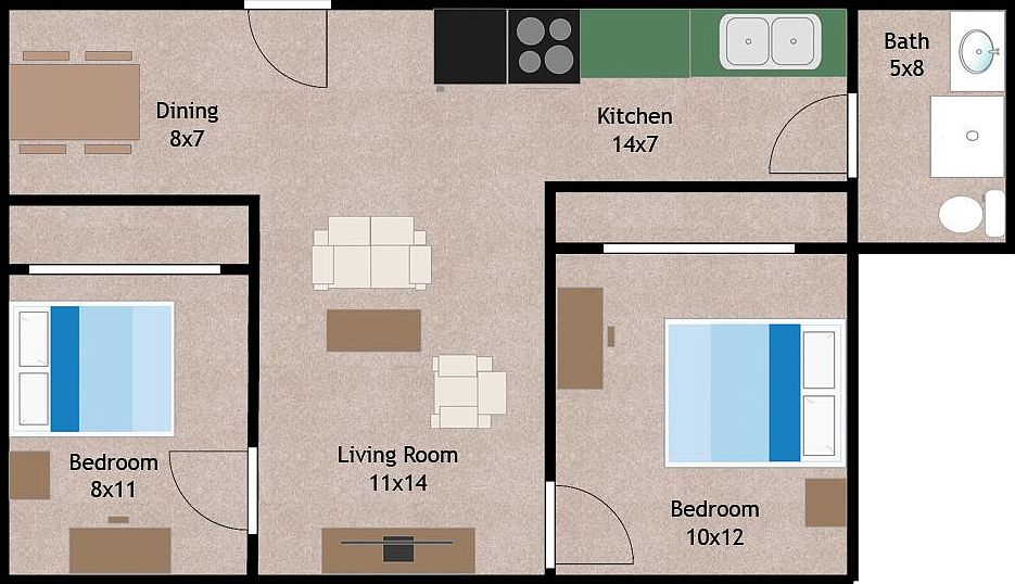 2nd image of 526 W Wilson St APT 2