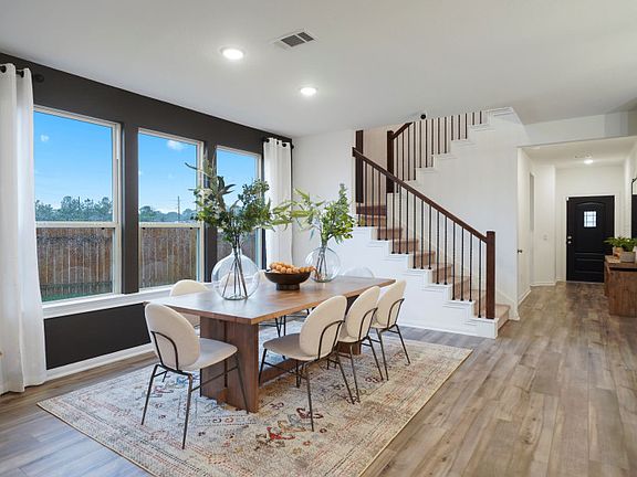 Dining Space Adjacent to Kitchen