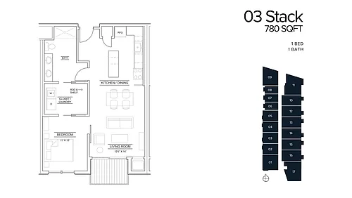 Floor plan 1C