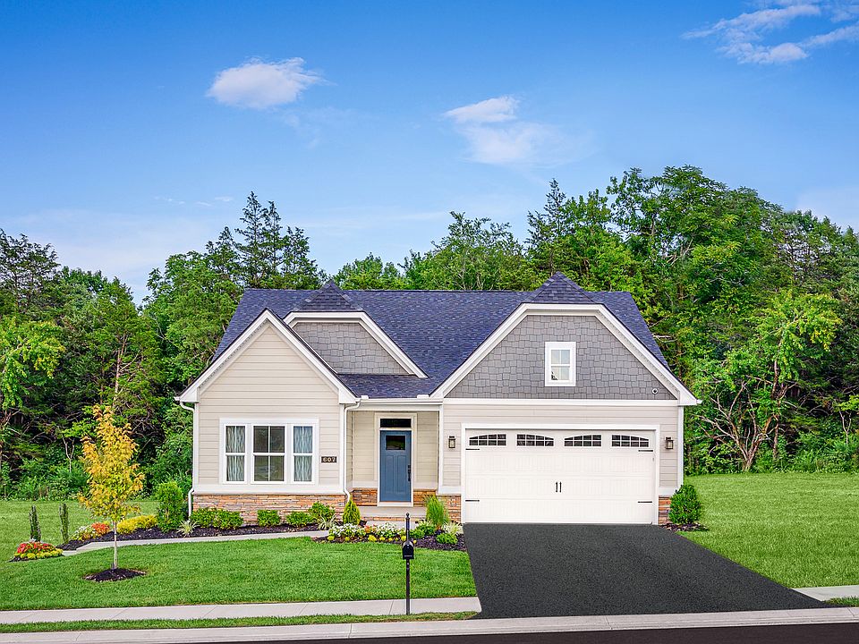 Low-maintenance ranch homes with pool, clubhouse pickleball court.