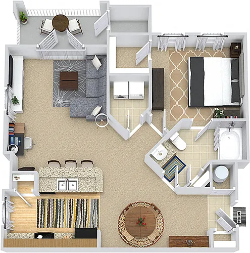Floor plan Creekside