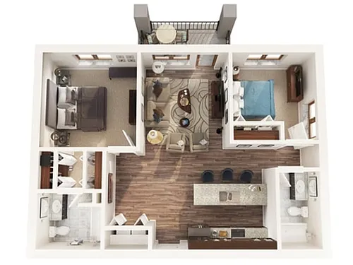 Floor plan Oakley