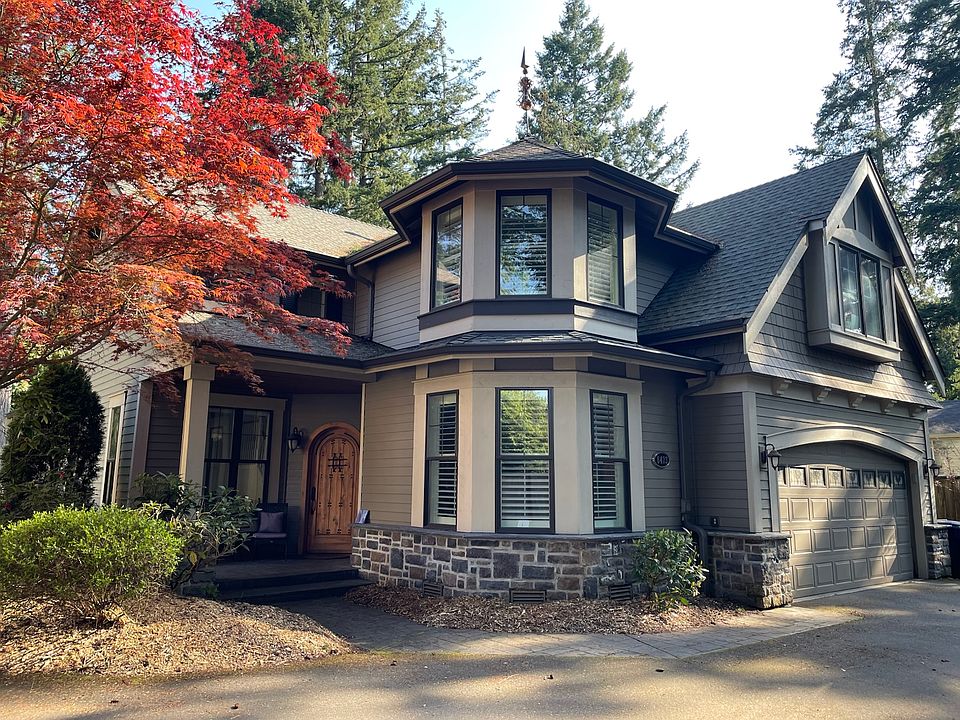 View from front of house