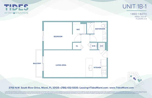 Floor plan 1B-1