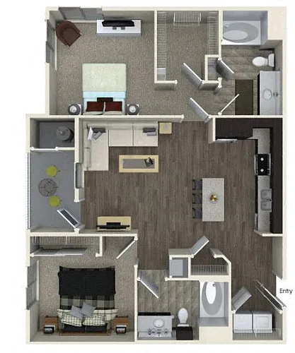 Floor plan B1