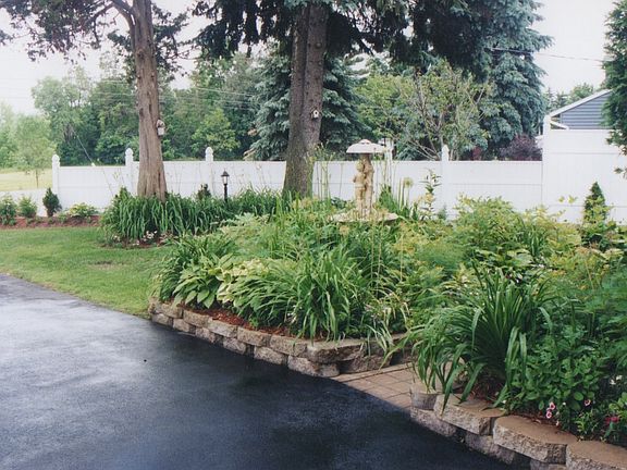 Front walkway to door