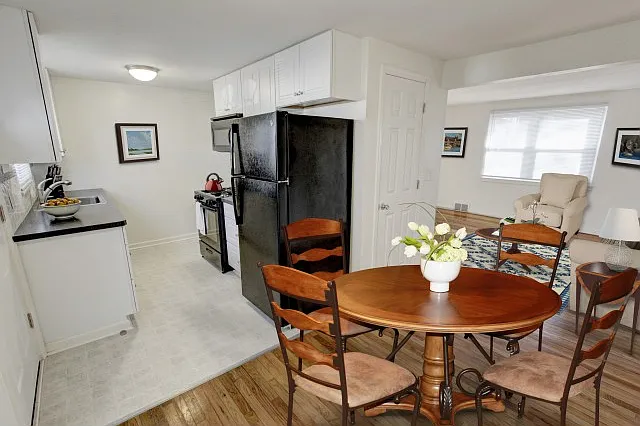 The Capital has an open floor plan *Virtually staged
