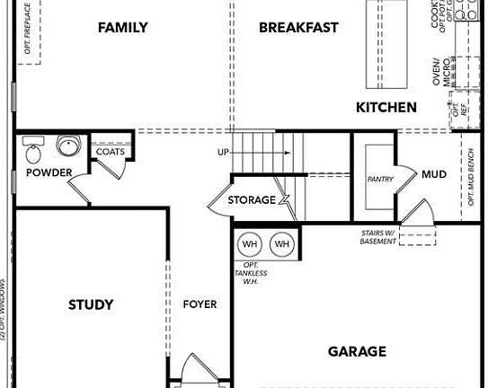 The Hickory First Floor