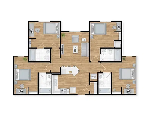 Floor plan Worden