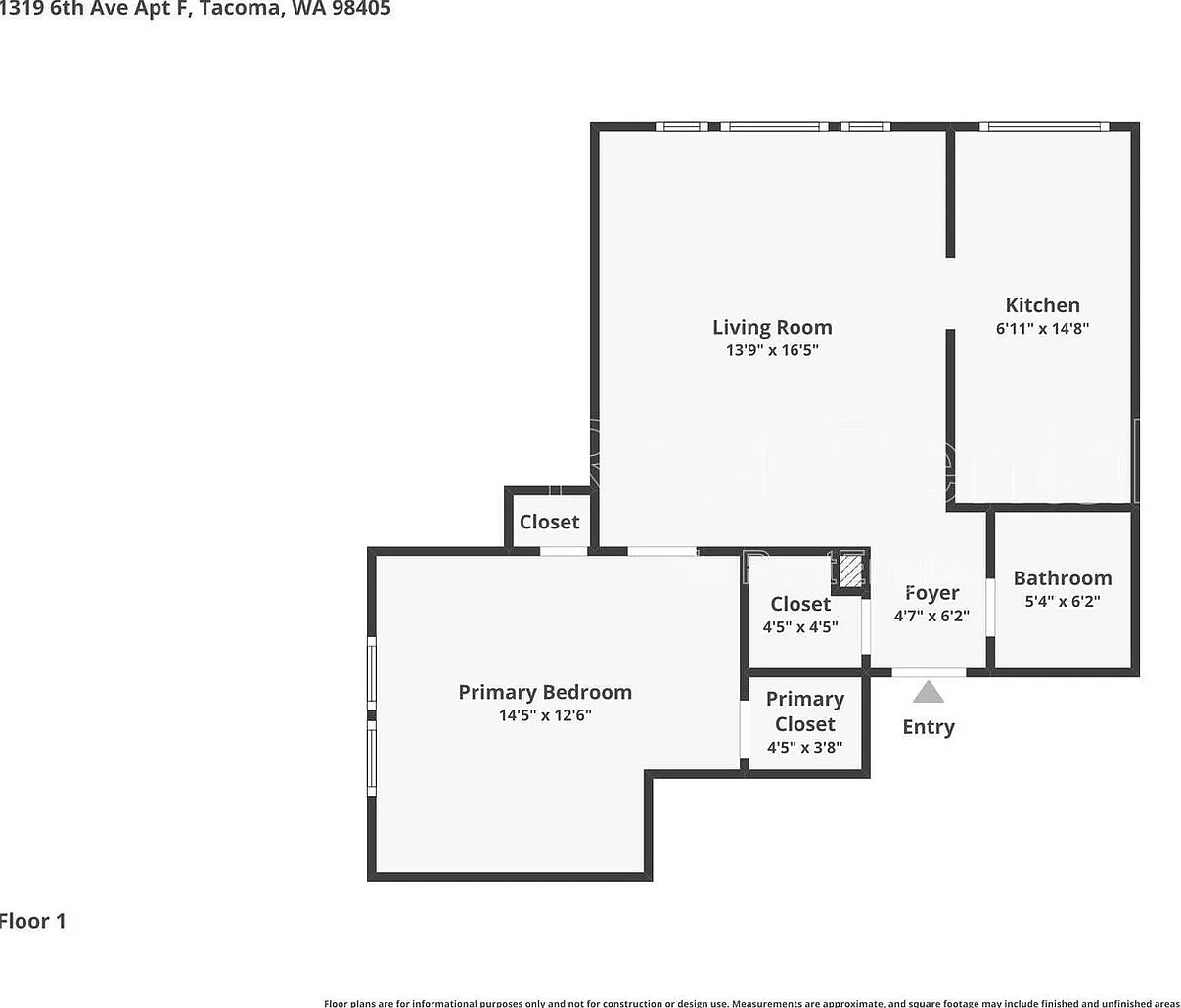 1 bed, 1.0 bath, 700 sqft, $1,300 — Photo 2