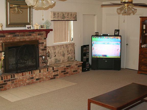 huge family room with fireplace