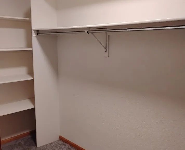 Primary walk-in closet