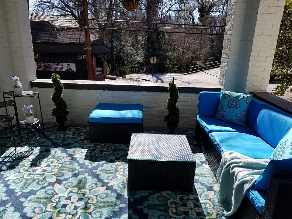 Enjoy the front veranda while mingling with your family and friends.