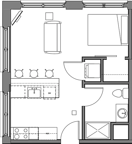 Floor plan Hamilton