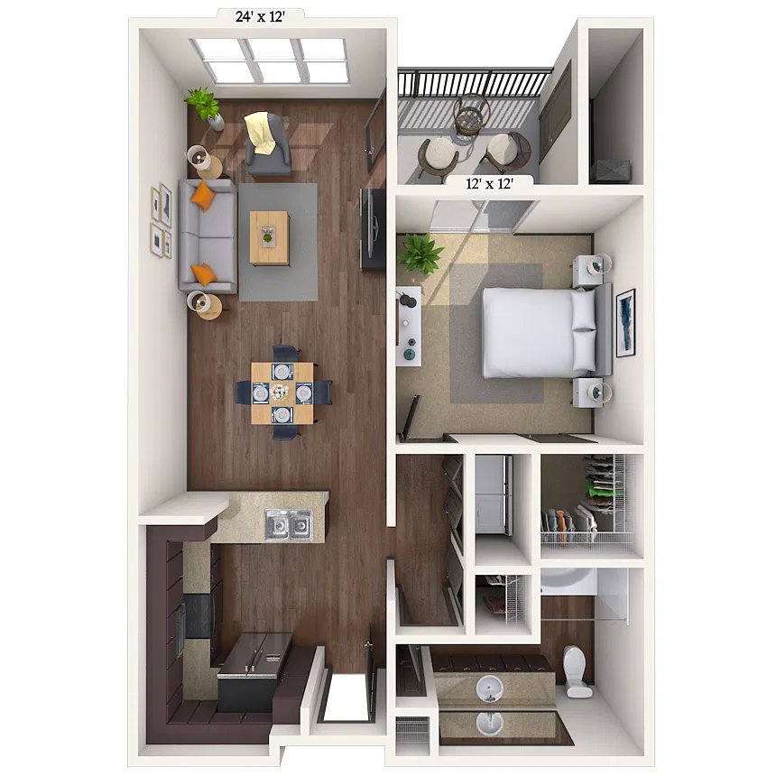 Floor plan Azure