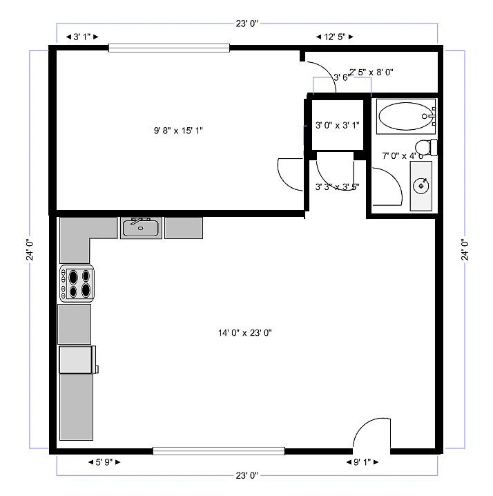 Floor plan A2