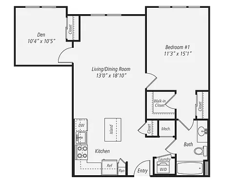 Floor plan A14