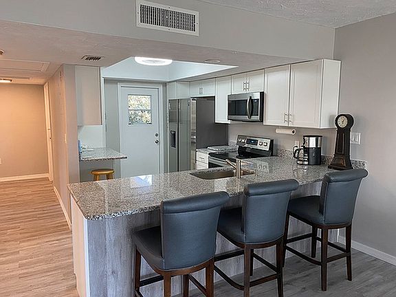 Granite counters and bar