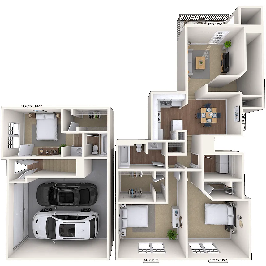 Floor plan Oglethorpe