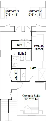 3 bed, 2.5 bath, 1707 sqft, $1,565 — Photo 3