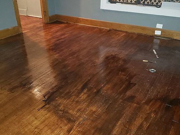Redone wood floors