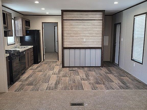 Living Room into Kitchen