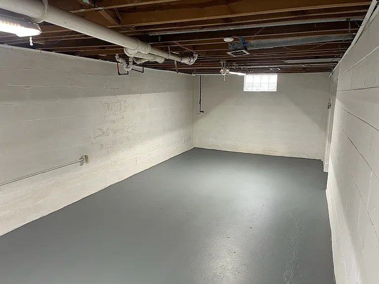Super clean basement