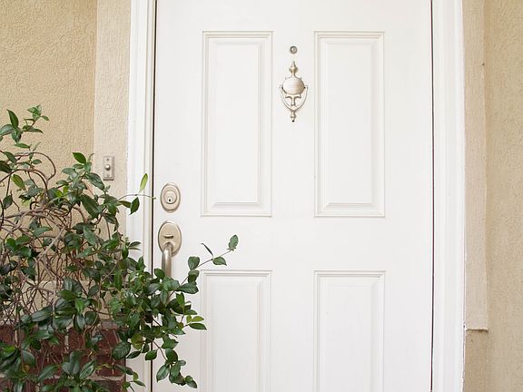 Welcoming front porch