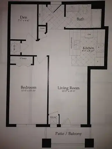 1 bed, 1.0 bath, 800 sqft, $2,300 — Photo 2