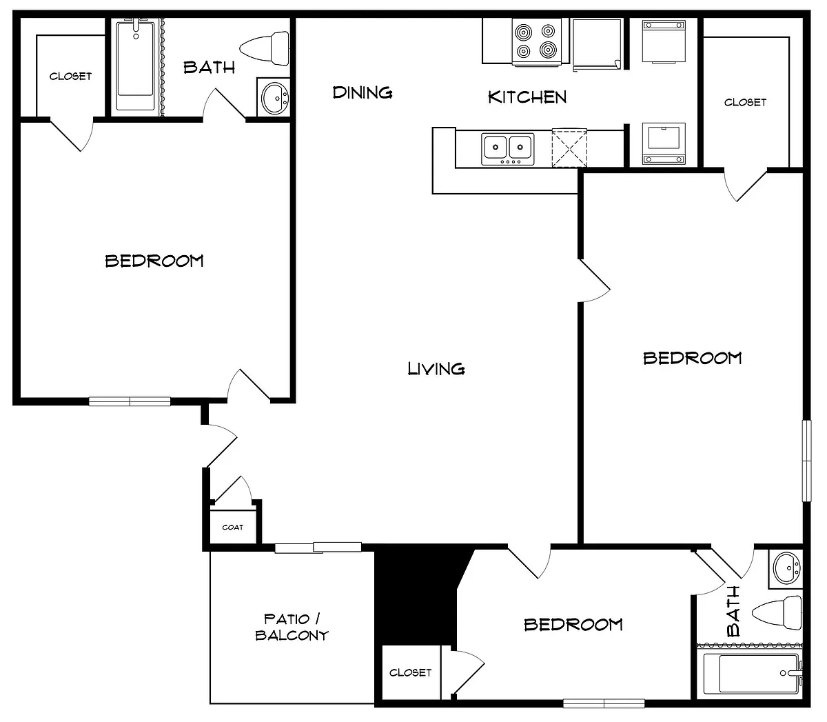 Floor plan C1