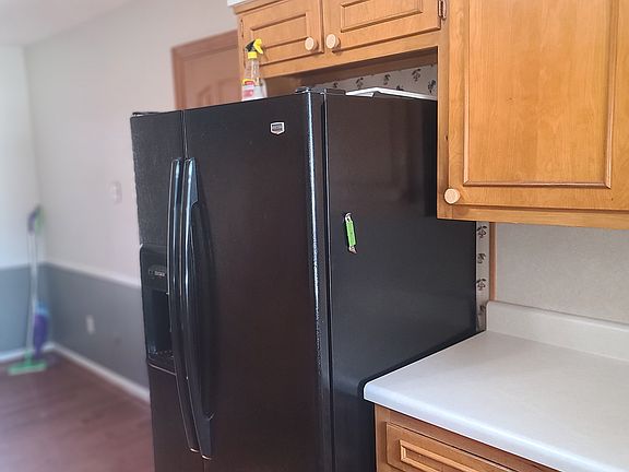 Kitchen with eating area.