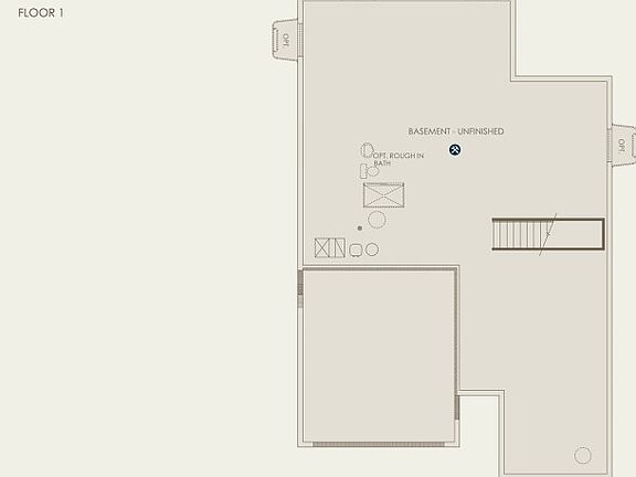 Fairview Floor Plan, Quick Move-in Home, Basement