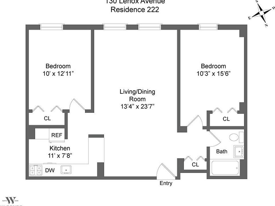 2nd image of 130 Lenox Ave APT 222