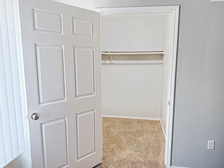 Second bedroom closet.