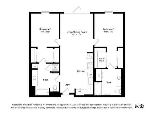 Floor plan SF2-B1
