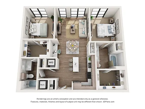 Floor plan B2F
