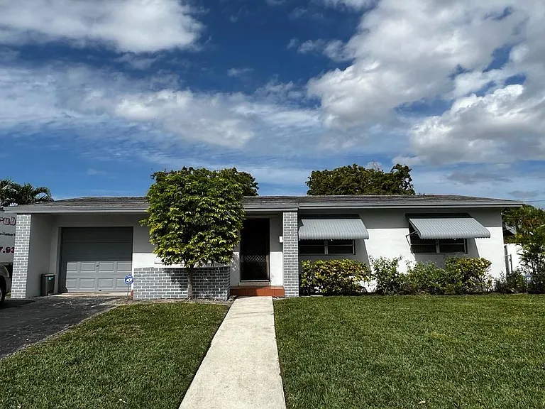 Freshly painted home.