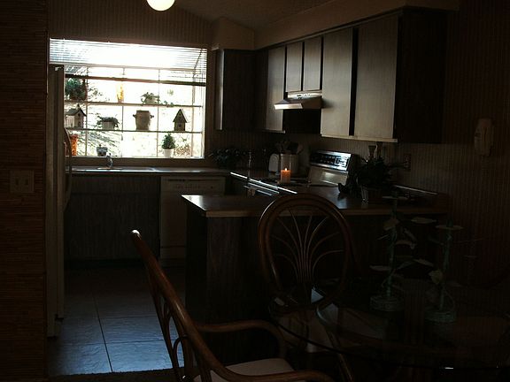 Kitchen overlooking Pool